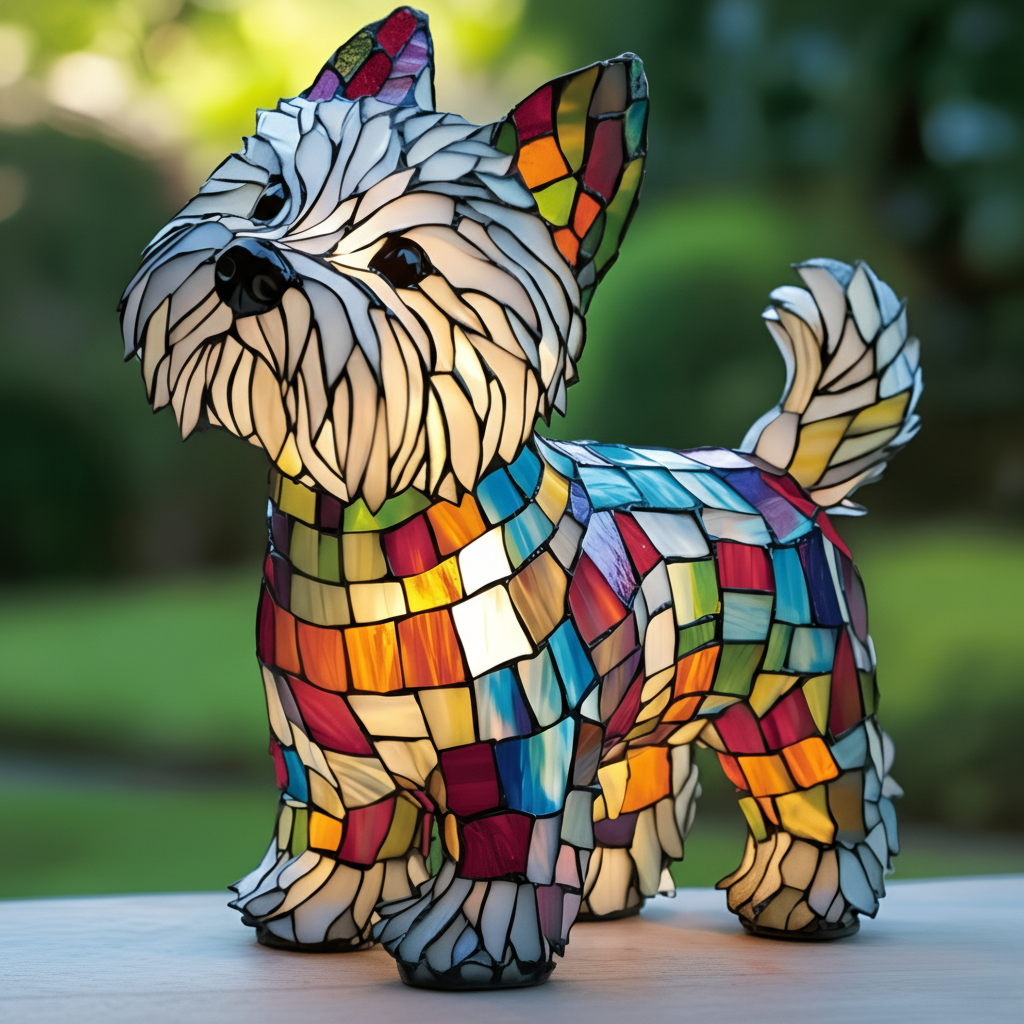 Cane Incantato Kiko – Lampada Artigianale