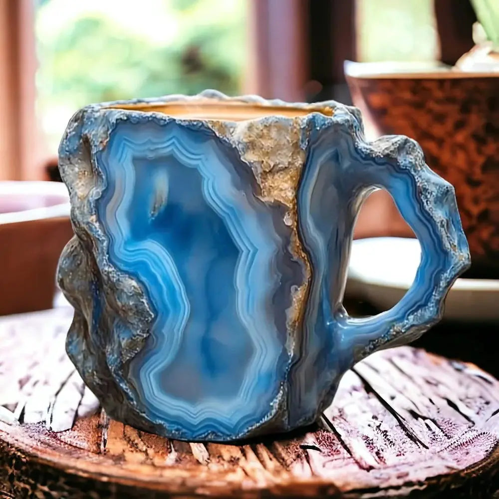 Tazze da Caffè con Cristalli e Minerali