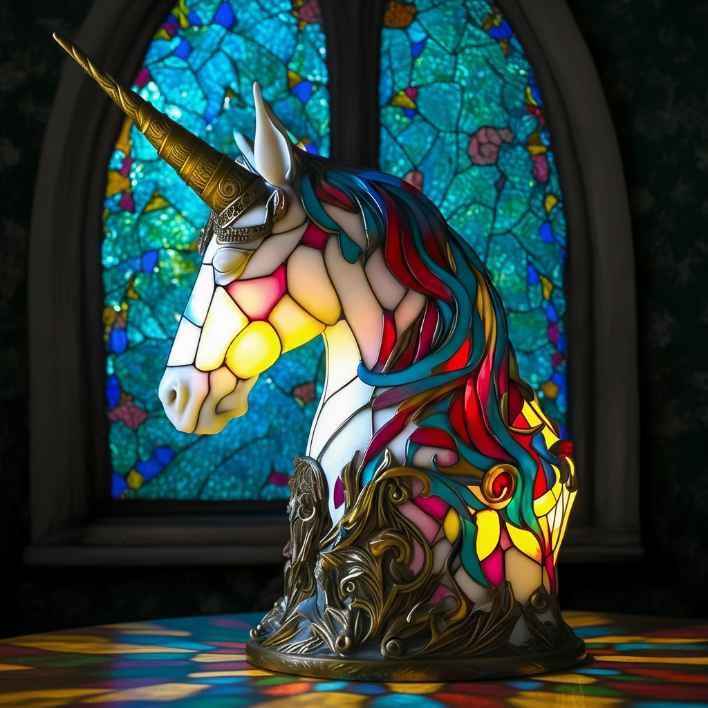 Farfalla Blu Scolpita – Lampada Artigianale in Vetro Colorato