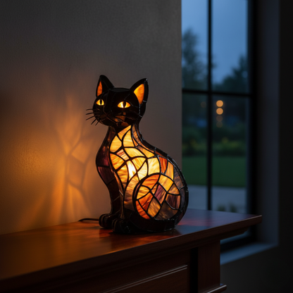 Cat – Radiant Midnight LED Glow