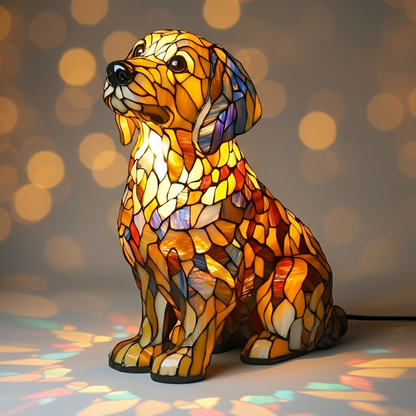 Golden Retriever – Radiant LED Companion