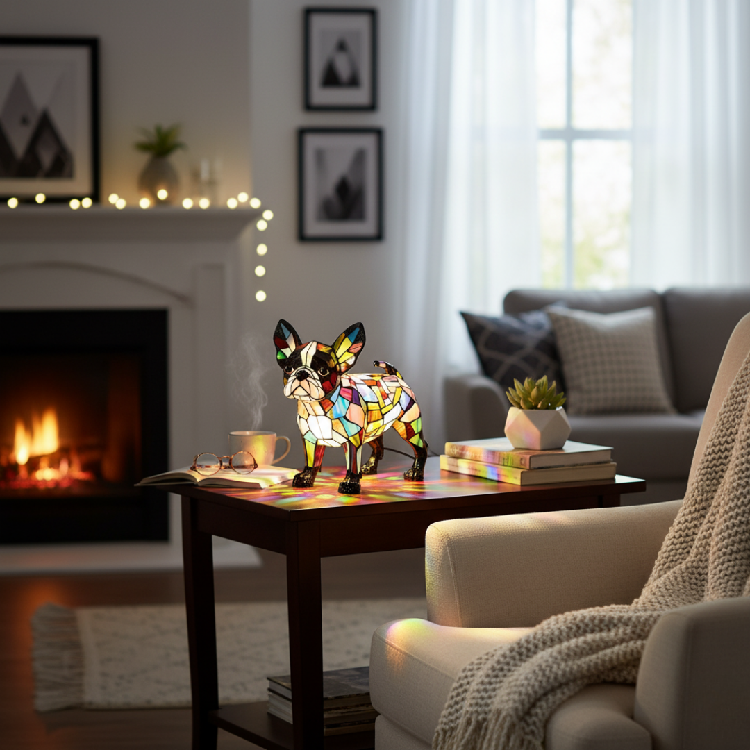 Boston Terrier – LED Elegance