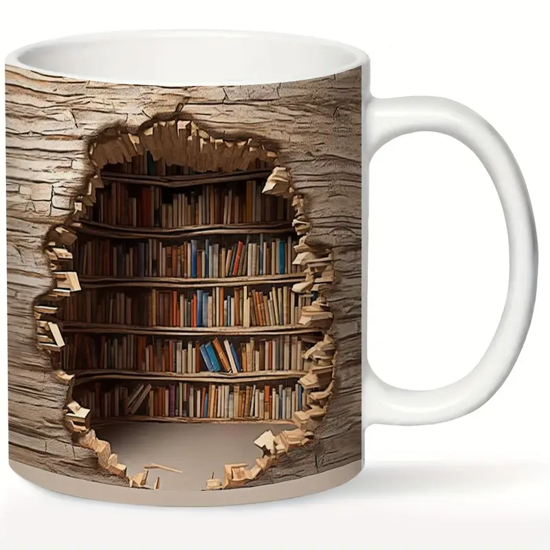 Tazza Incantata della Biblioteca ad Attivazione Termica