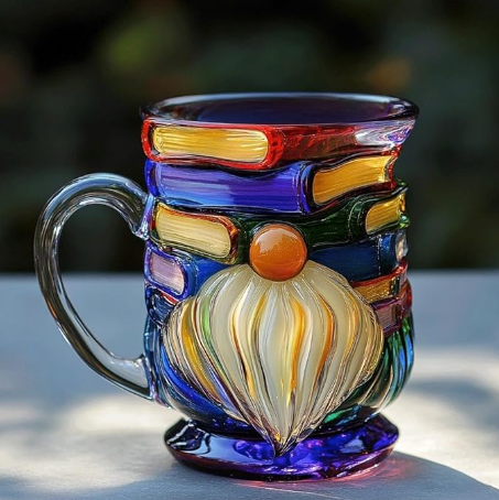 Nano 3D – Tazza Artigianale per Amanti dei Libri